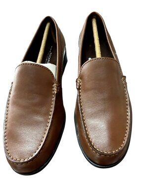 Men's‎ Brown Leather Rockport Loafers US Size 8